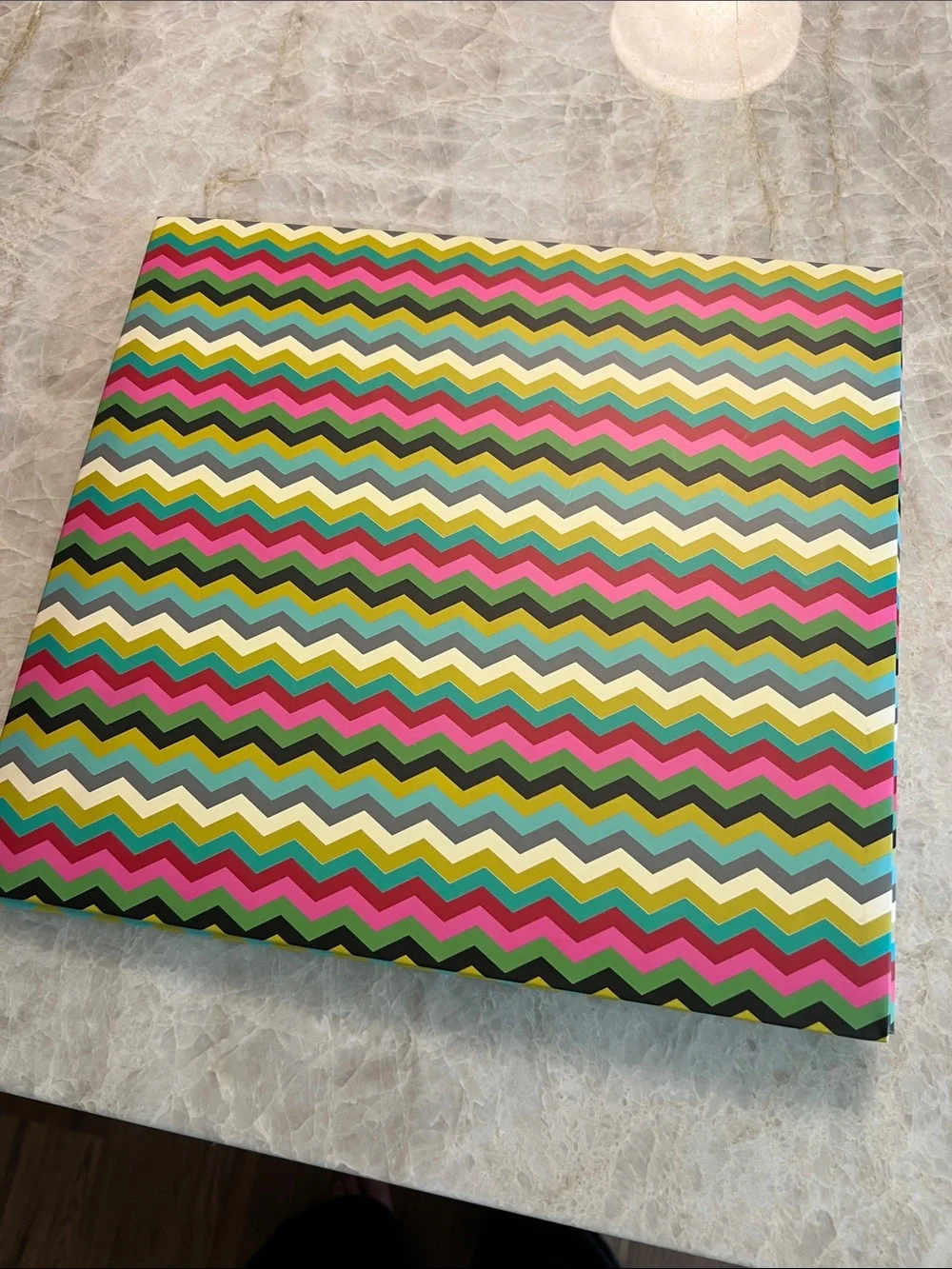 Chevron Pattern Photo album scrapbook book